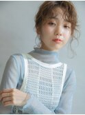 くるくるニュアンスヘアアレンジ