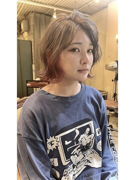 髪質改善と縮毛矯正の専門店 サンティエ(scintiller) 大人綺麗な小顔襟足スッキリショートボブ 30代40代50代