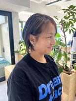 オーシャン(Ocean) 【OceanHair&Life 田中愛梨】グレーベージュローライト