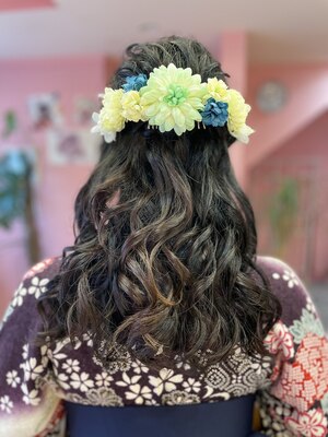 ≪ヘアセット￥2800～≫結婚式やパーティーなど華やかな日はプロの技にお任せ♪特別なアレンジで可愛く変身!