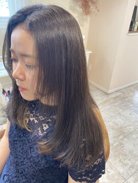 ユイバイラドンナ(Huit by LADONNA) 髪質改善★ワンホンレイヤー#ストレートヘア