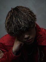 スキル(SKILL)&nbsp;波巻きツイスパ　ハイライト　福岡メンズパーマ