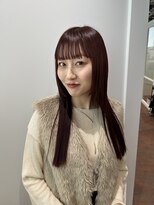 キュリオ(CURIO)&nbsp;顔まわりカット×ピンクラベンダー