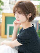 カバーヘアアンドスパ ブリス 浦和(COVER HAIR&SPA bliss)&nbsp;★ミルクティーベージュ抜け感小顔マッシュボブ20代30代40代★10