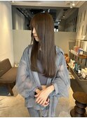 カーキブラウンスーパーロング