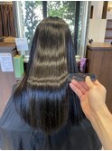 髪質改善ストレート