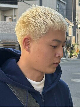 アルファバイオリカ(ALPHA by ORIKA) メンズホワイトブロンド♪