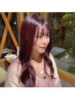 リムヘアーズボウグループ(Rim hairs BEAU group)&nbsp;滋賀/守山/セミロング/ピンク