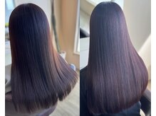 【＃髪質改善酸性ストレート】髪質にお悩みの方、長年縮毛矯正をかけ続けたお客様必見