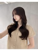 結んでも可愛い小顔レイヤー