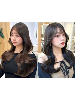 透明感＆高発色で理想のスタイルに★ダメージレスなブリーチやダブルカラー・上品な韓国風カラーはおまかせ