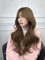 メゾンハル(Maison HALU)&nbsp;ロングヘアを活かした"大人っぽ"韓国ヘア