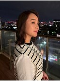 韓国風くびれヘア/透明感カラー