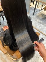 ジーナ 船橋(Zina) 髪質改善*ロングレイヤーグレーベージュ*美髪【Zina船橋】