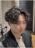 波巻きジェル質感センターパート