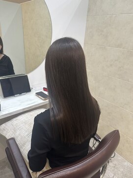 ジーナ 北千住(Zina) 髪質改善＊艶髪ロング＊ダークブラウン【Zina北千住】