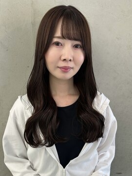 スミス 上野(smith) ブラウンベージュレイヤーカット韓国ヘア