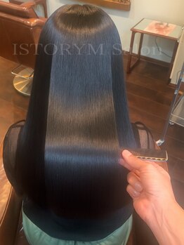 イストリムサロン(ISTORYM Salon)の写真/《矢場町駅徒歩3分》ダメージや髪質に合わせたトリートメントをご提案！毛先までスルンとまとまる艶髪に♪