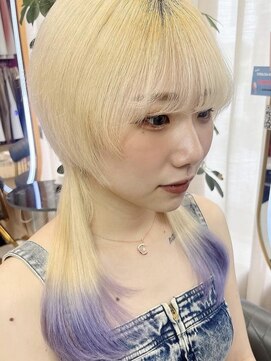 ルフレ 新宿歌舞伎町店(Reflet) 裾カラー/ダブルカラー/ケアブリーチ