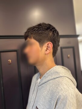 ベリショート刈り上げメンズ