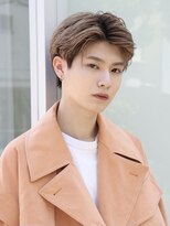 ルーシー 渋谷(LUCEY)&nbsp;センターパートフェザーパーマシャドウパーマメンズパーマ