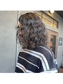 スパイラルパーマ