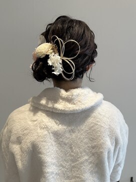 成人式前撮りヘア