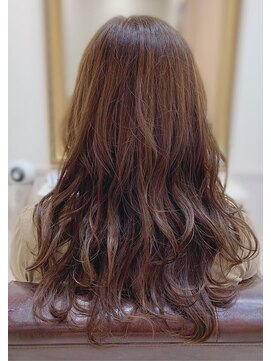 ヘアーズ ロッソ(hair's ROSSO) 大人のピンクブラウンカラー[30代40代50代]