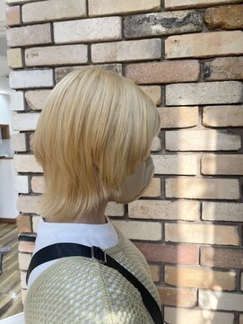 イブ ヘアーメイク(eve hair make) 抜きっぱなしハイトーン