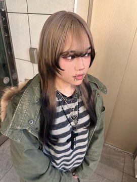 レジェンド(LEGEND) 裾カラー×レイヤーカット