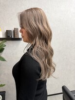 ニコフクオカヘアーメイク(NIKO Fukuoka Hair Make)&nbsp;福岡天神/レイヤーカット/赤み消し/くすみカラー/ミルクティー