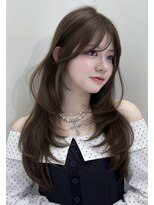 ミユーズシブヤフラッグ(Miyu’s Shibuya Flag) 顔周りミディアムレイヤーカットハッシュカット韓国ボブ