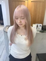 テトラ バイ ネオリーブ 横浜西口店(tetra by neolive)&nbsp;ホワイトピンク　ペールカラー　ケアブリーチ　ハイトーン横浜★