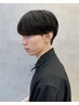 【ヨシ指名】メンズカット＋縮毛矯正￥20800