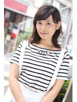 モッズ ヘア 京都店(mod's hair) 【CHRYSSIE 1997 S/S】伸ばしかけ鎖骨ミディアムスタイル