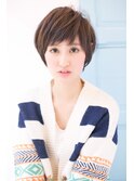 [shiomi H]ボーイッシュ女子に◎斜めバング×ラフなショート