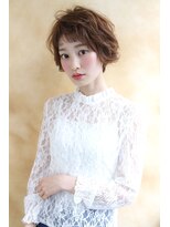 リル 川西(LiL') LiL'×スポンテニアス フリンジバング ボブ