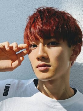 オーシャントーキョー ホワイト 原宿(OCEAN TOKYO WHITE) レッドブラウンマッシュ