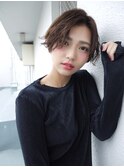 【morio札幌】2020人気大人かわいいショートボブ毛先パーマ