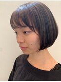 時短♪簡単スタイリングのショートボブ☆