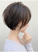 大人キレイな襟足スッキリショート【Ruufus恵比寿渋谷】3159