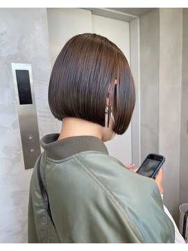 ロビン アンド ダルク(robin&darc) フラットボブ【オリーブベージュ】【超音波トリートメント】