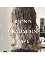 クレア 岡崎南店(CREA)&nbsp;「ブリーチ×２」ブロンドグラデーション