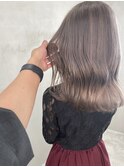 フェザーショートクラゲヘアーアプリコットオレンジブルーカラー