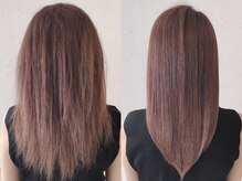 【CASE・3】繰り返しの薬剤施術でダメージがひどい