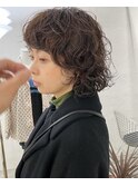 【心斎橋hen】マッシュウルフ　ウルフパーマ