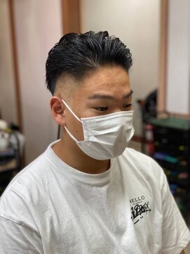 アポロカットステージ 相模大野店 アップバング/ツーブロックマッシュ<理容室>[メンズ/相模大野]