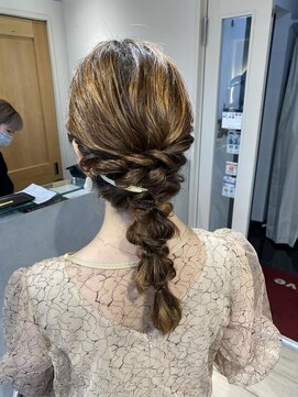 テトラ バイ ネオリーブ 横浜西口店(tetra by neolive) ＊たまねぎ編みおろしアレンジ＊