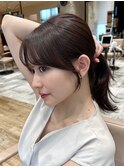 ＊20代30代40代◎大人かわいい小顔顔まわりレイヤー後れ毛