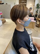 ウブ(ubu)&nbsp;白髪活かしハイライトカラー♪